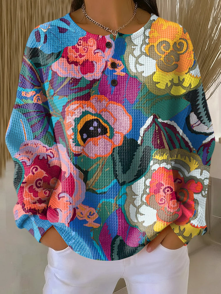 Johanna | Jumper with Large Flowers