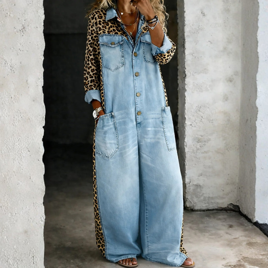Millie Denim Jumpsuit