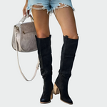 Madeline, Knee-High Orthopaedic Leather Boots