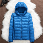 Tess, Mid-Season Coat, Sky Blue