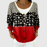 Magdalena Comfortable Buttoned Knit Cardigan