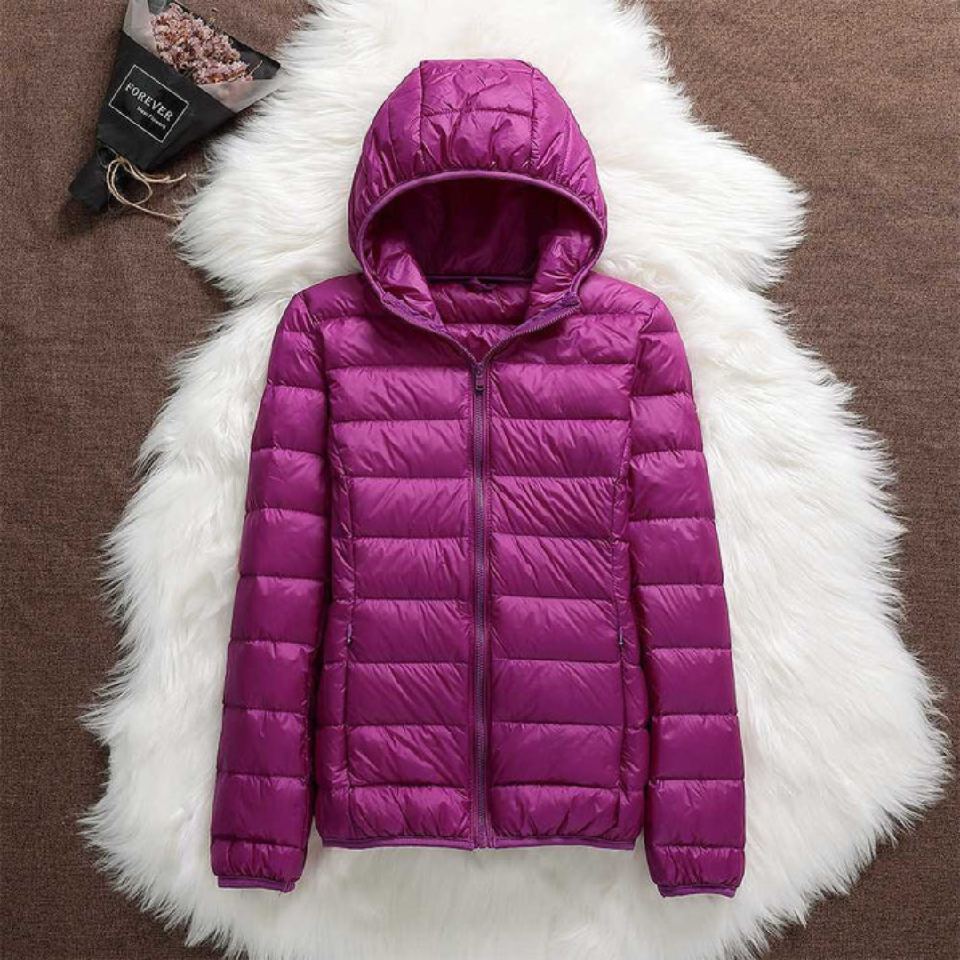 Maeve, Mid-Season Coat, Purple