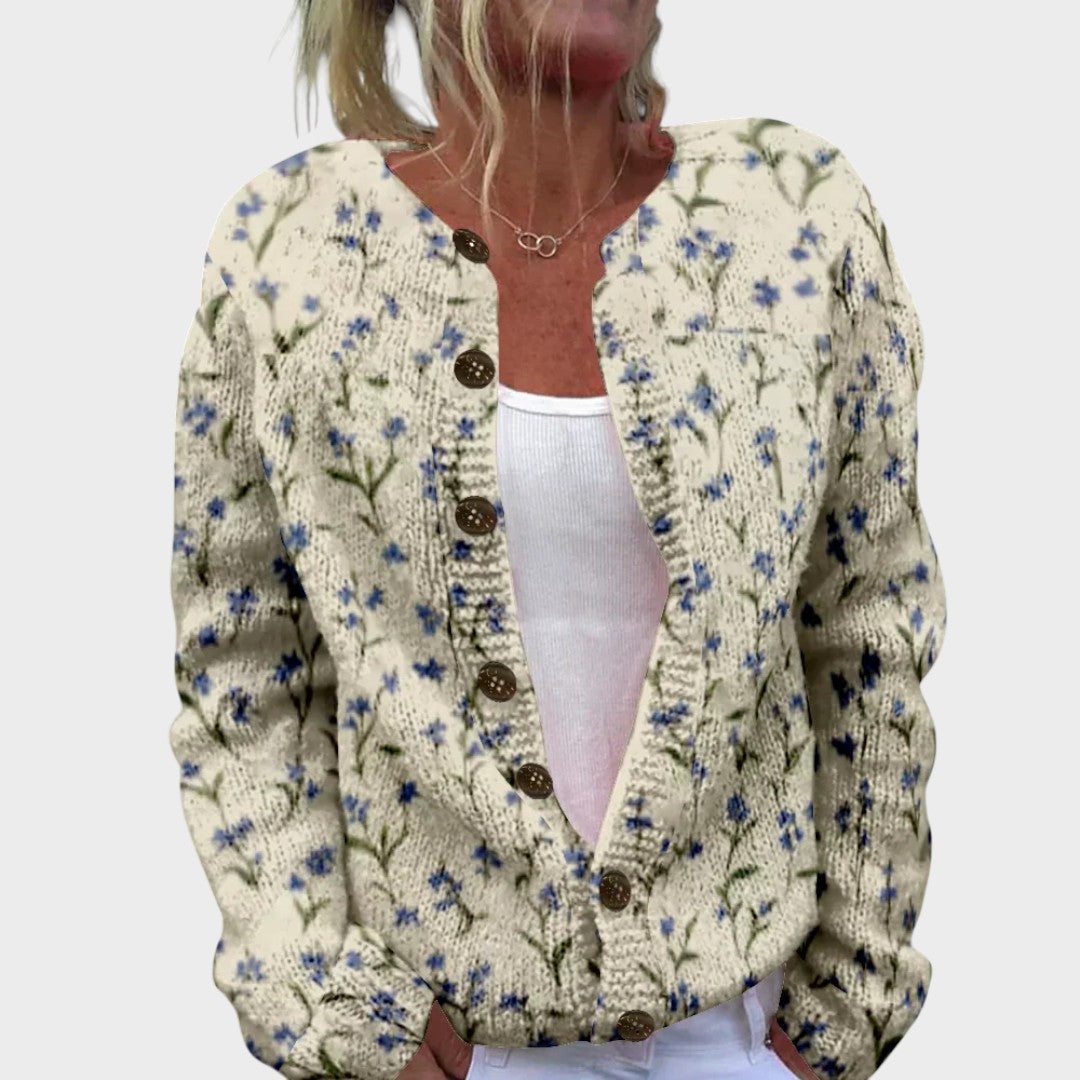 Yasmin Floral Autumn Cardigan