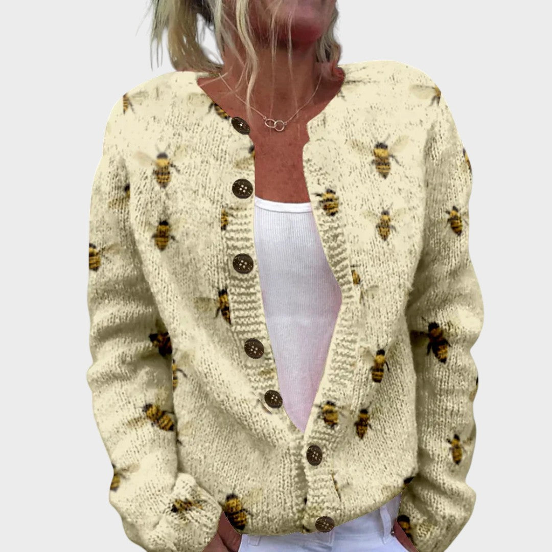 Louise Floral Autumn Cardigan