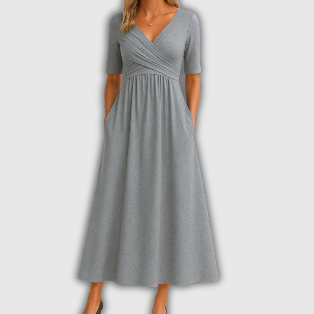 Elira | Crossover Elegance Dress