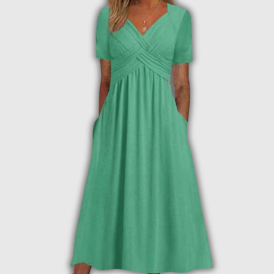Elira | Crossover Elegance Dress