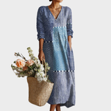 Ava | Retro Linen Dress