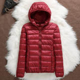Laura, Mid-Season Coat, Dark Red