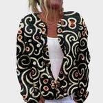 Poppy Floral Autumn Cardigan