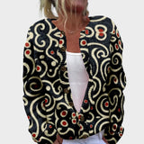 Poppy Floral Autumn Cardigan