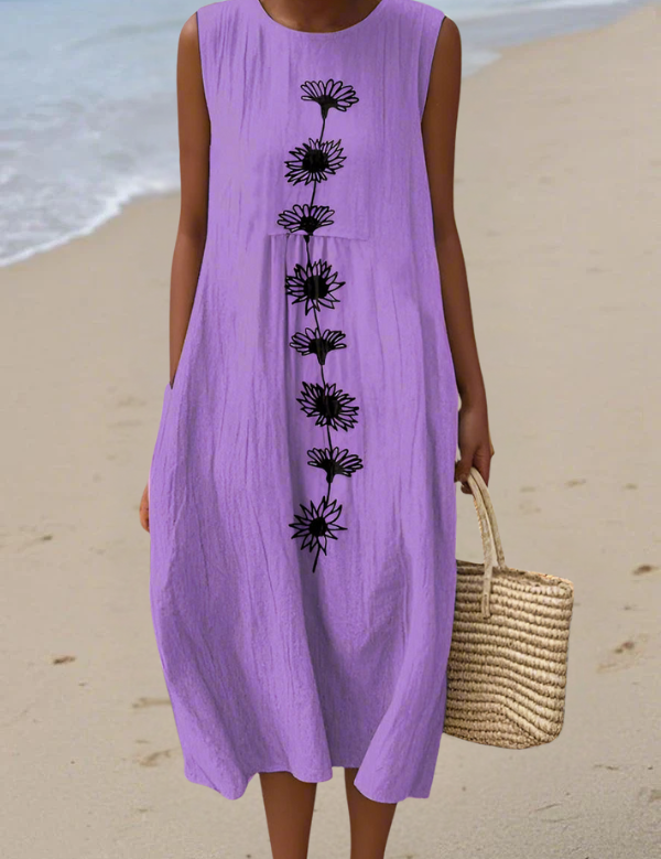 Emma Everyday Midi Dress, front view