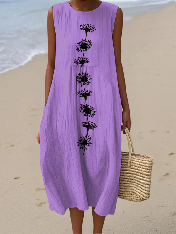 Emma Everyday Midi Dress, front view