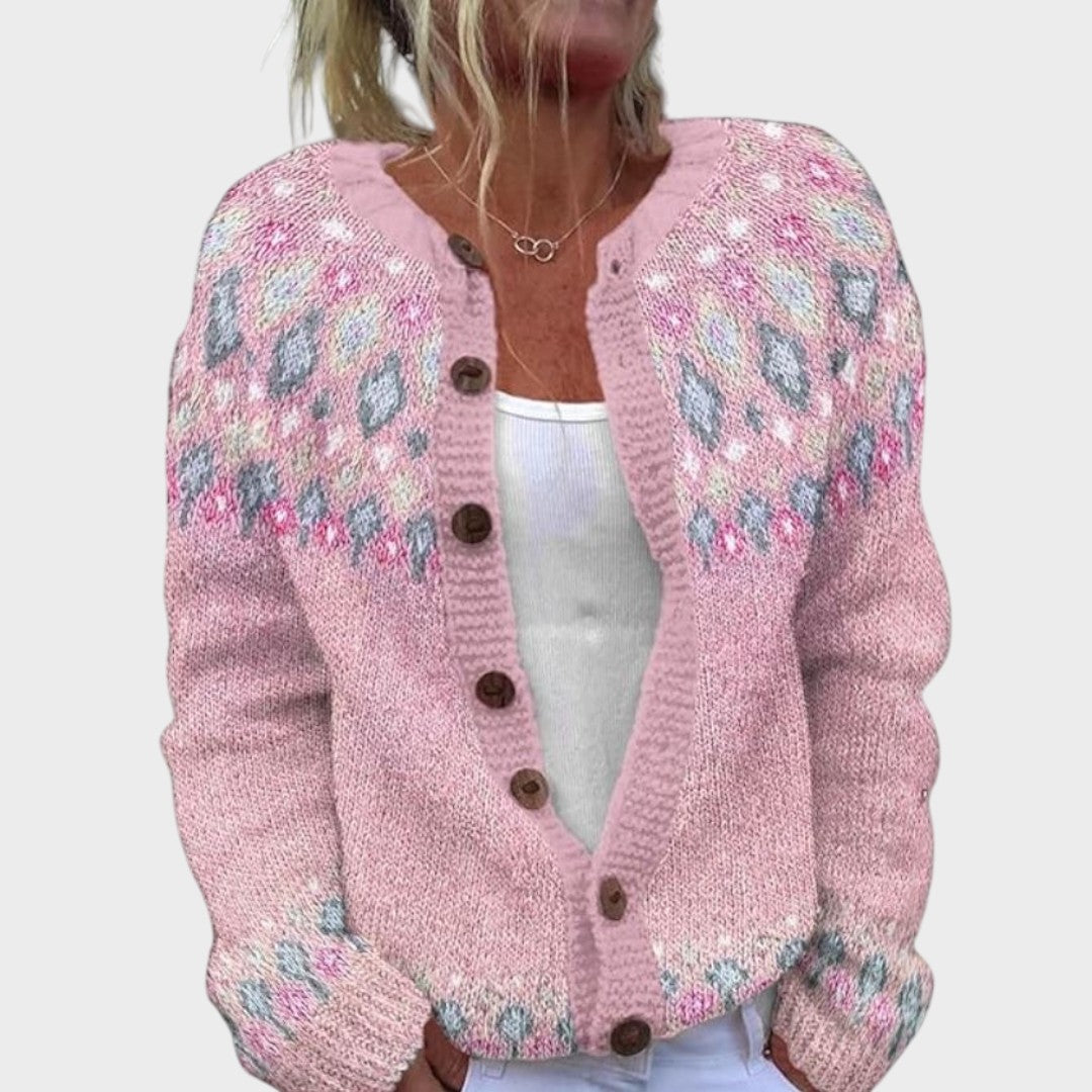 Harriet Floral Autumn Cardigan