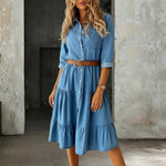 Louisa Smart Casual Denim Dress