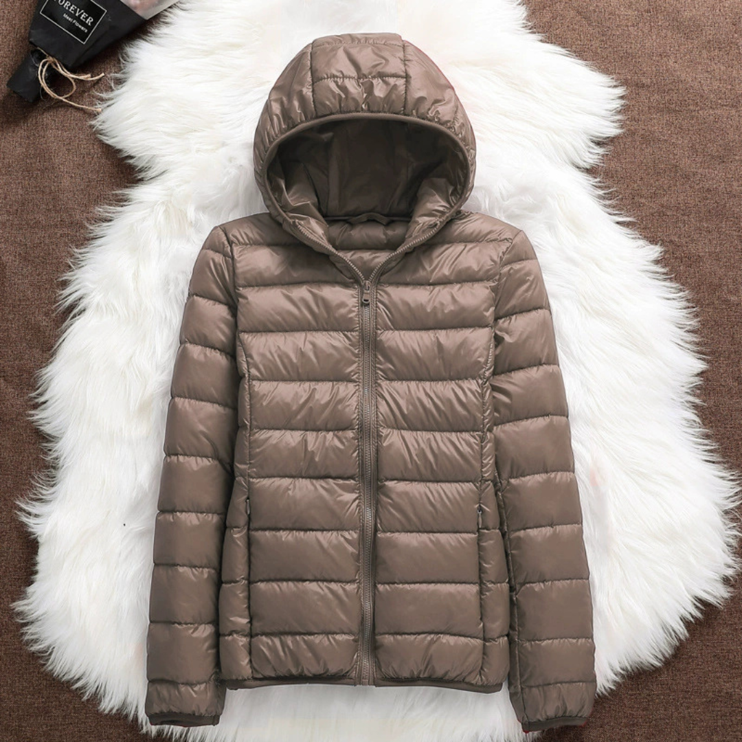 Imogen, Mid-Season Coat, Champagne