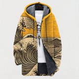 Lennox Wave Pattern Coat - view 3
