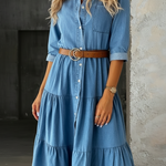Louisa Smart Casual Denim Dress - view 2