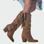 Edna, Comfortable Leather Ankle Boots