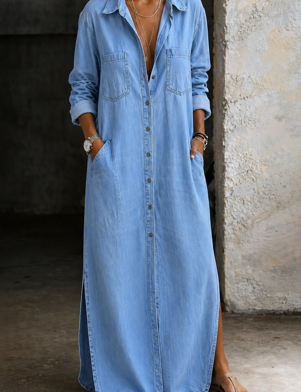 Poppy Button-Down Dress - view 2