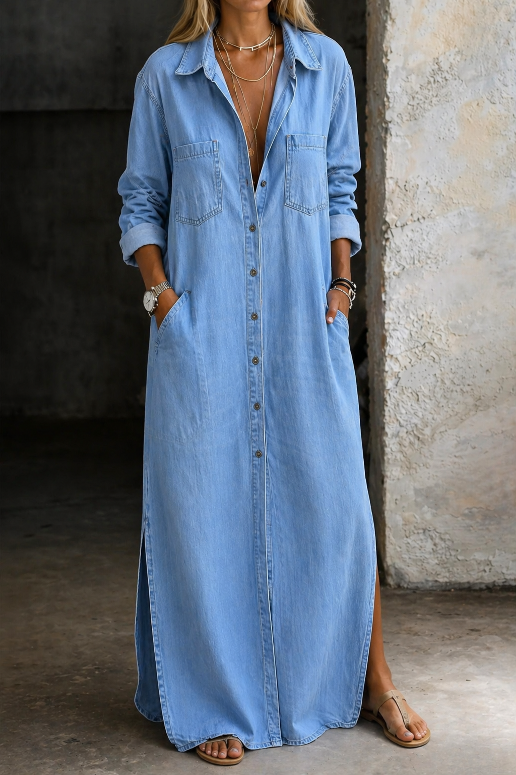 Poppy Button-Down Dress - view 2