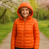 Sara, Mid-Season Coat, Orange