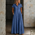 Ruby Long Denim Dress