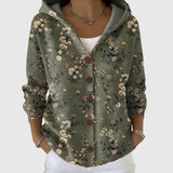 Marlene Comfortable Knitted Cardigan with Hood