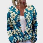 Rose Floral Autumn Cardigan
