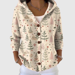 Luise Comfortable Knitted Cardigan with Hood