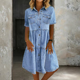 Sienna Smart Casual Denim Dress