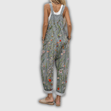 Isla | Relaxed Dungaree Jumpsuit
