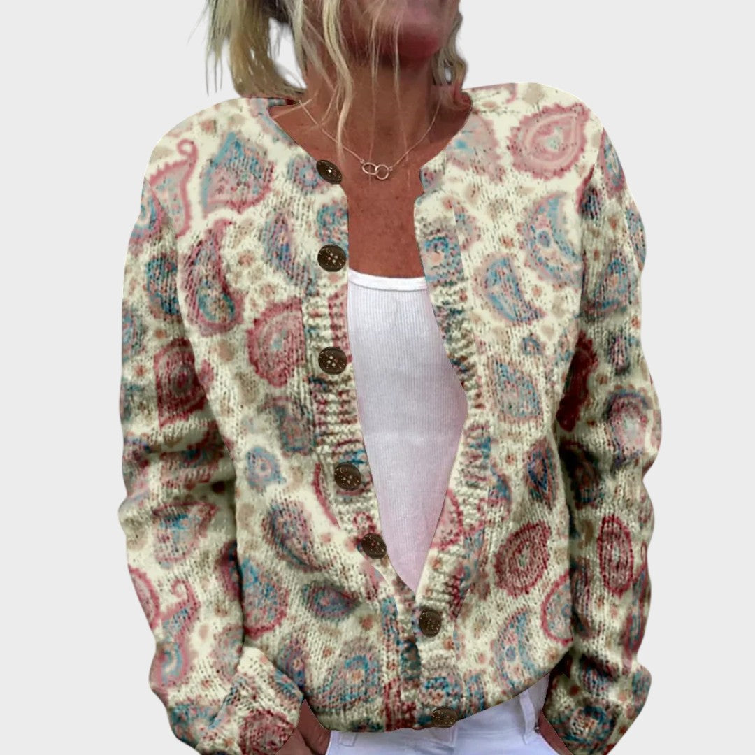 Kate Floral Autumn Cardigan