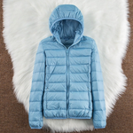 Frances, Mid-Season Coat, Light Blue
