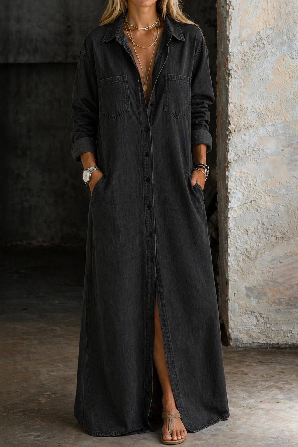 Poppy Button-Down Dress - view 5