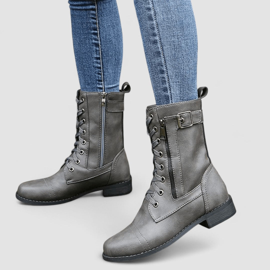 Tallulah, Western Boots with Buckles