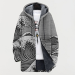 Lennox Wave Pattern Coat - view 5