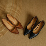 Fiona Elegant Pumps with Textured Panels