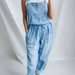 Hannah Casual Denim Jumpsuit - view 3