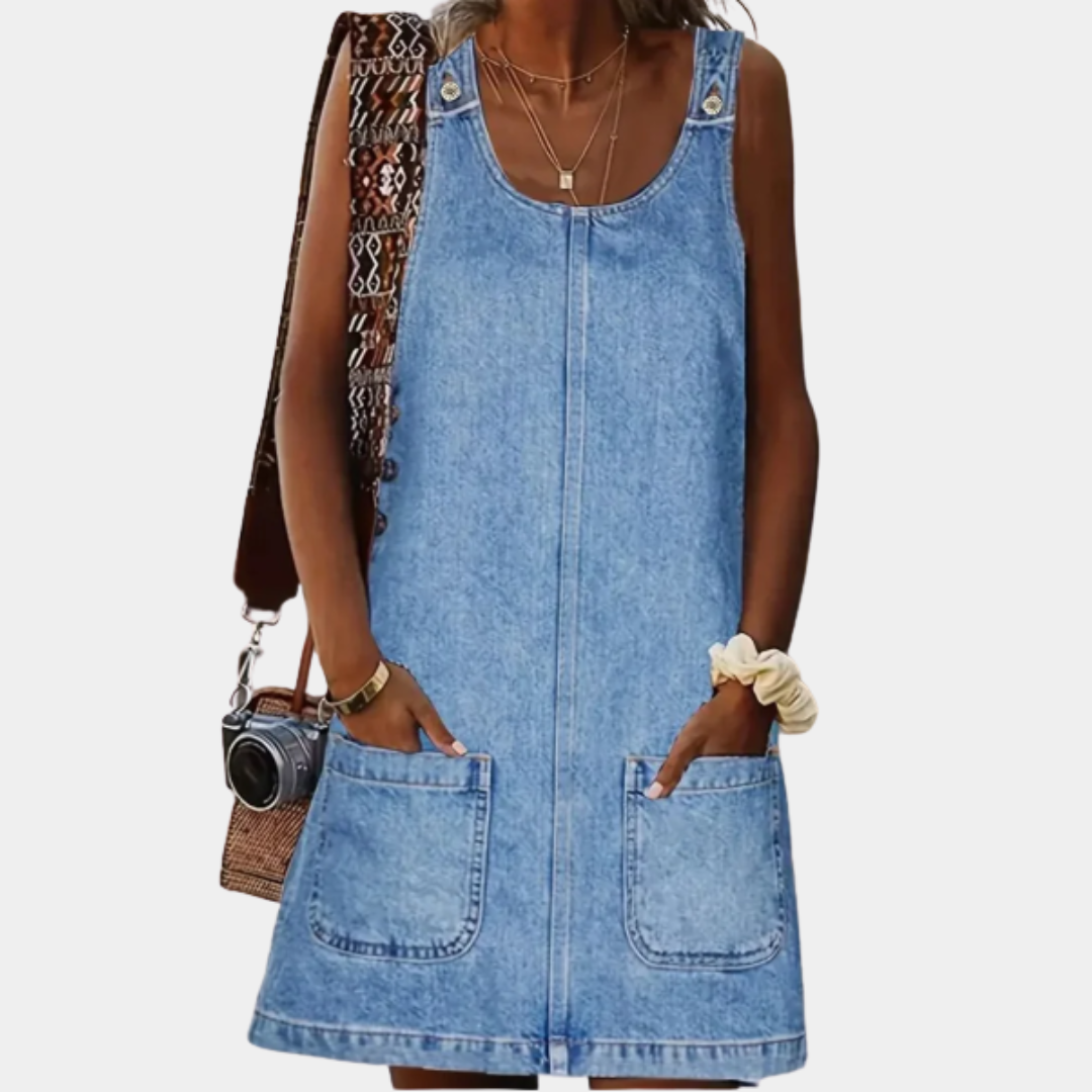 Jessica Casual Denim Dress