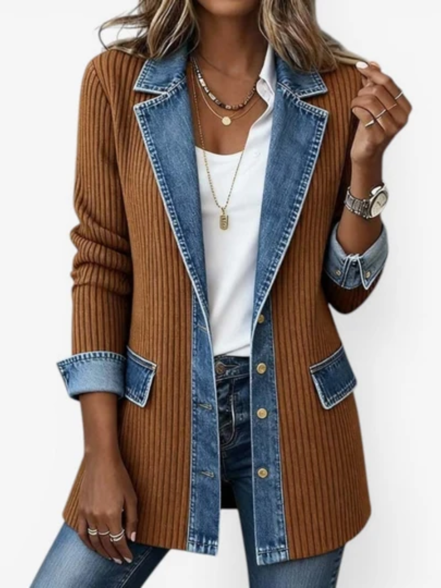 Wendy, Structured Contrast Jacket