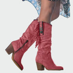 Edna, Comfortable Leather Ankle Boots