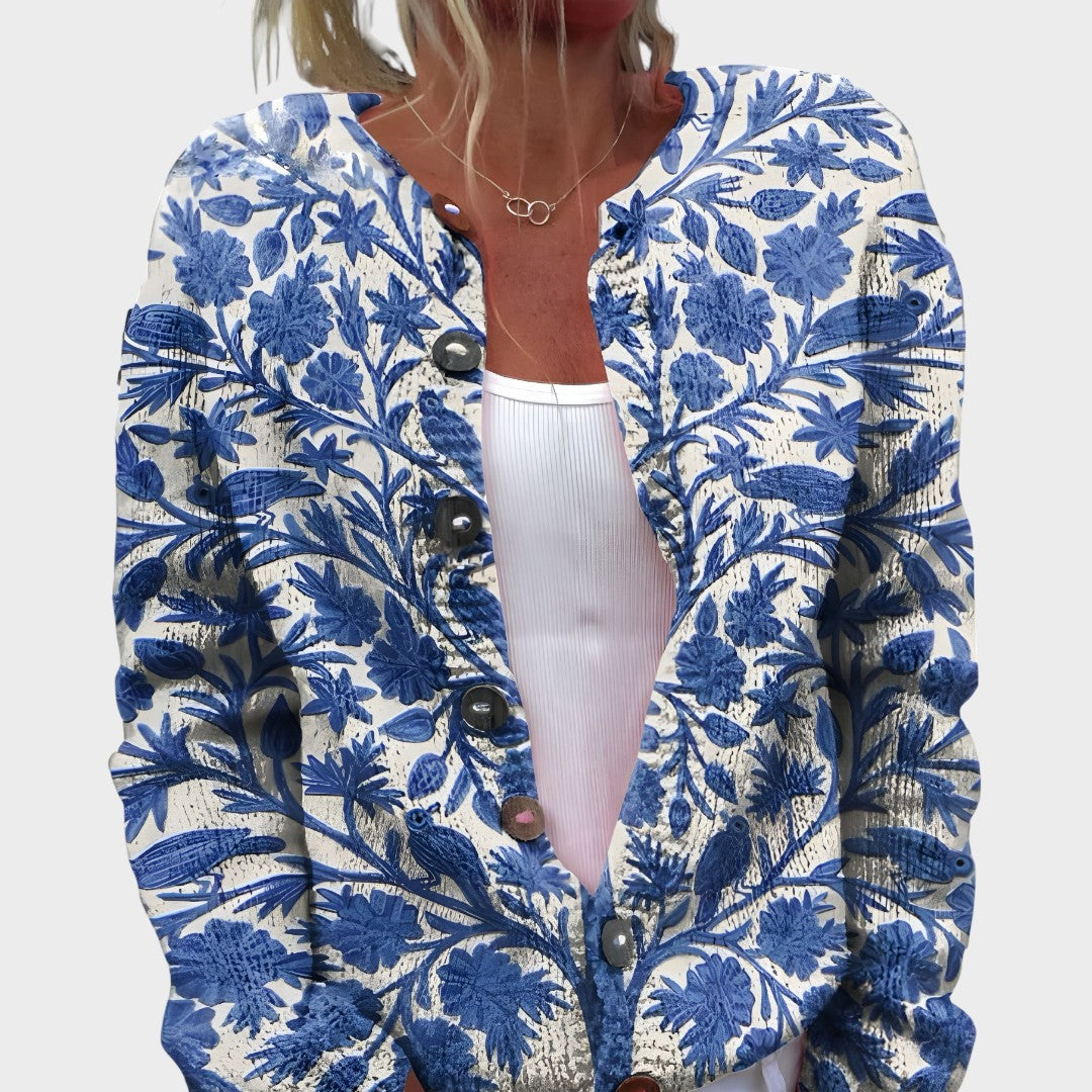 Florence Floral Autumn Cardigan