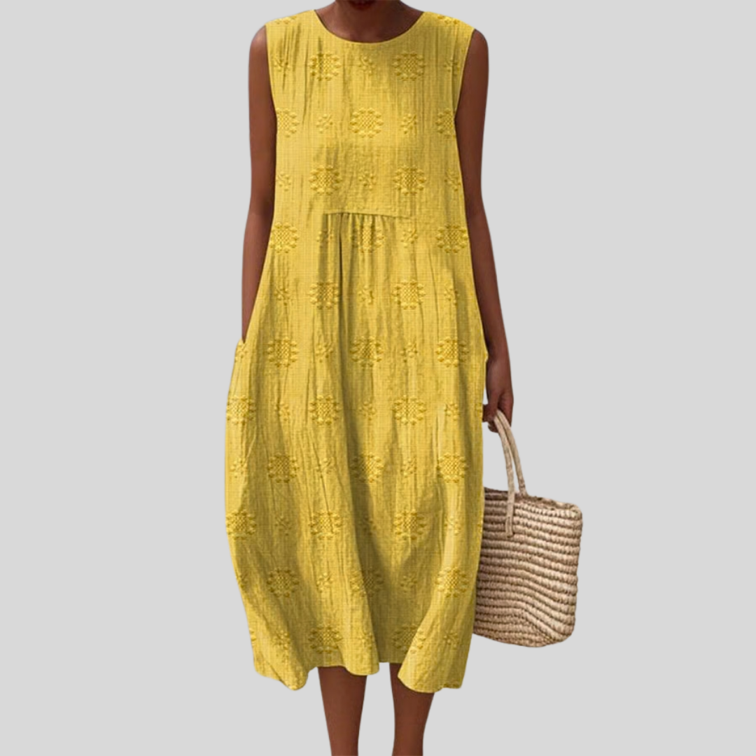 Clara Everyday Midi Dress, front view