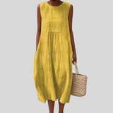 Clara Everyday Midi Dress, front view