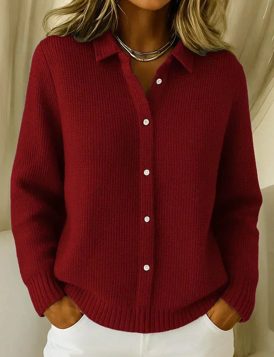 Katrina Textured Knitted Button Cardigan - view 2