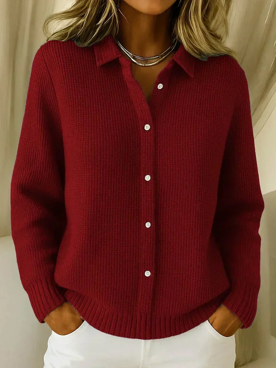 Katrina Textured Knitted Button Cardigan - view 2