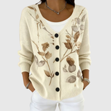 Clara Comfortable Knitted Cardigan with Buttons