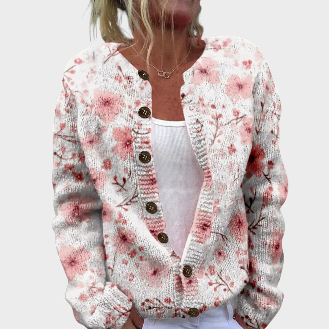 Celeste Floral Autumn Cardigan