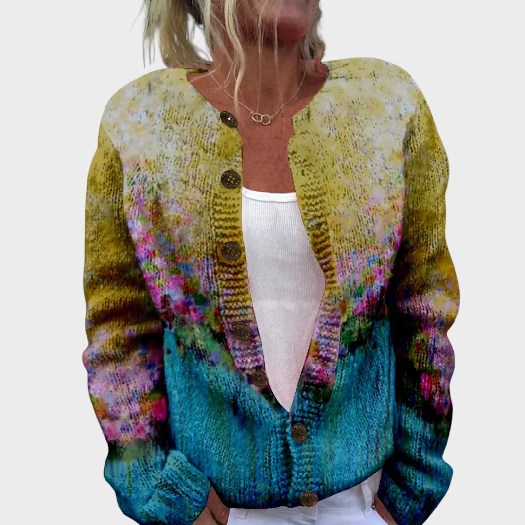 Arabella Floral Autumn Cardigan