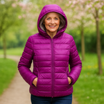 Maeve, Mid-Season Coat, Purple